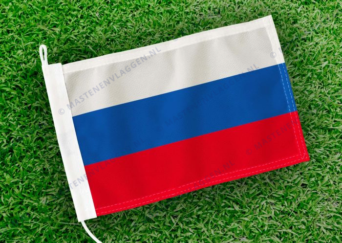 Caravan vlaggetje Rusland Bootvlag