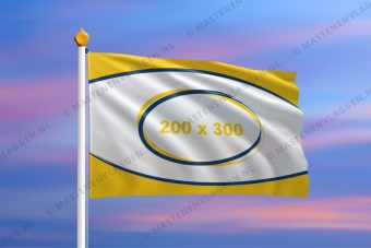 logo vlag bedrukken
