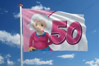 Verjaardagsvlag '50'