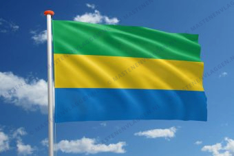 Vlag Gabon
