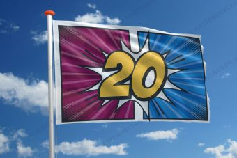 Verjaardagsvlag 25