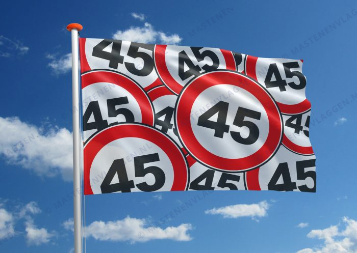 Verjaardagsvlag 45
