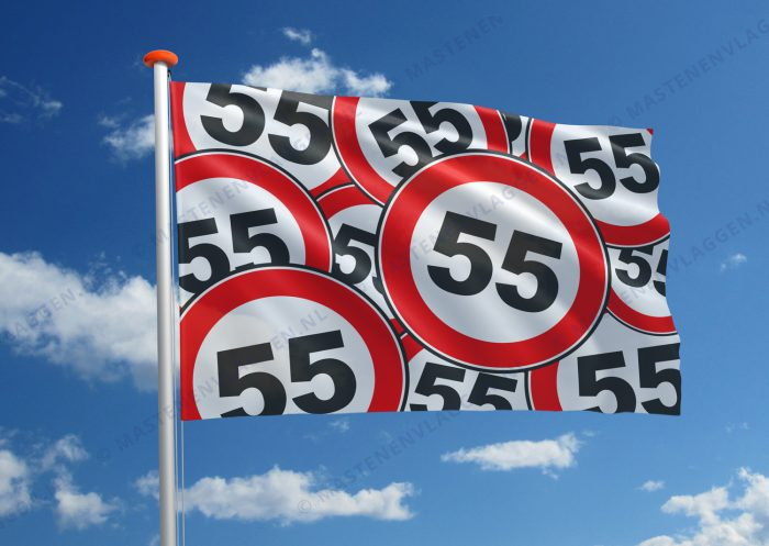 Verjaardagsvlag 55