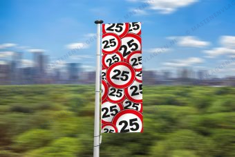 Banier Verjaardag 25