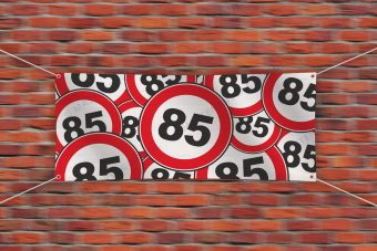 Verjaardagsspandoek 85