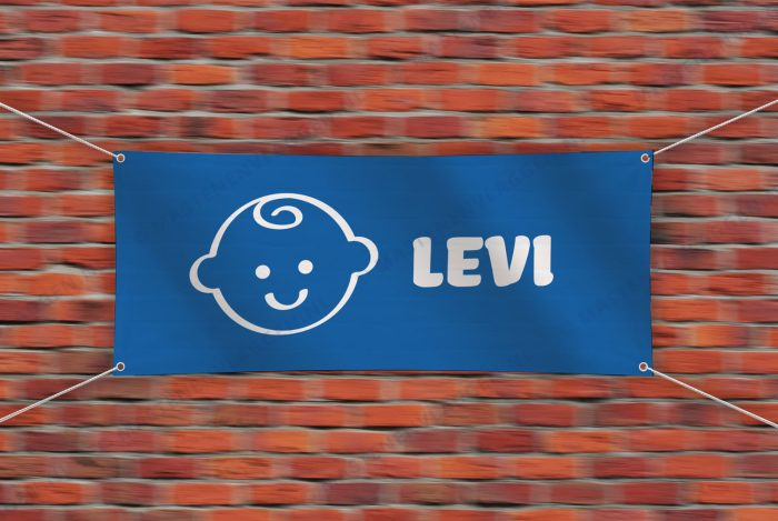 Geboorte spandoek