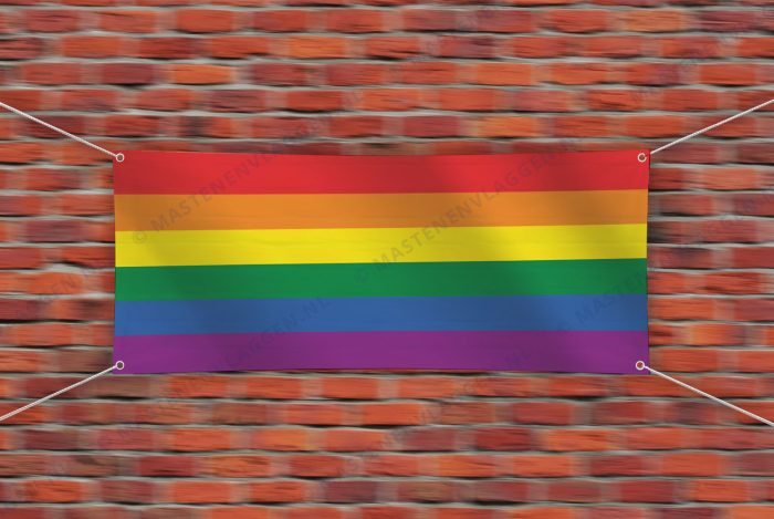 Regenboogspandoek