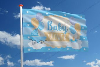 Baby Shower vlag