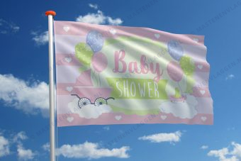 Baby Shower vlag