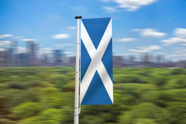 Adverteerder kiezen kaping Vlag Schotland | Bestel uw Schotse vlag bij MastenenVlaggen.nl