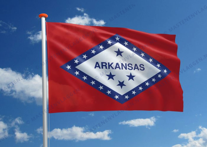 Vlag Arkansas