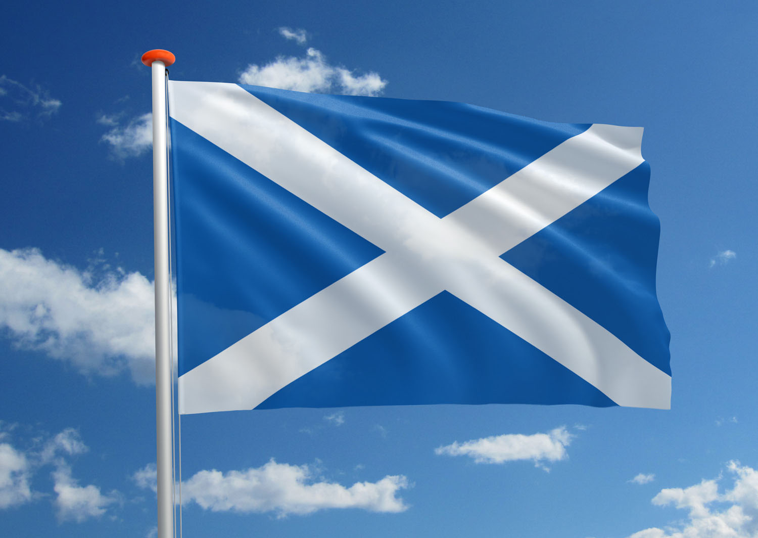 Adverteerder kiezen kaping Vlag Schotland | Bestel uw Schotse vlag bij MastenenVlaggen.nl