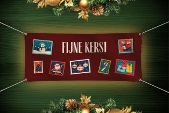 Kerst spandoek