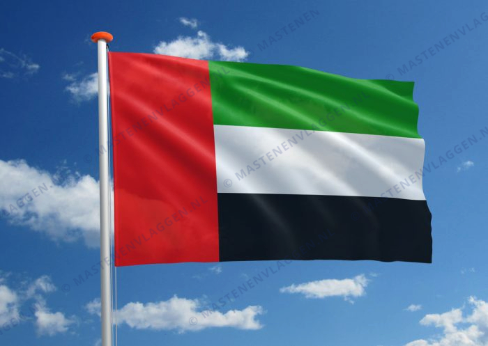 Vlag van de Verenigde Arabische Emiraten