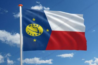 Vlag van Wake
