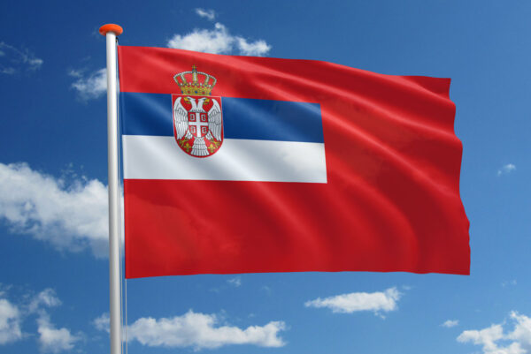 Marinevlag Servië