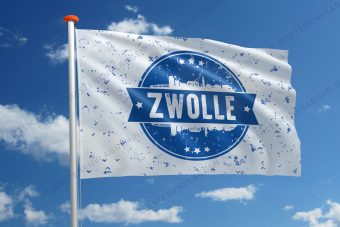 Themavlag stempel Zwolle