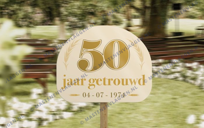 Bord huwelijk bruiloft