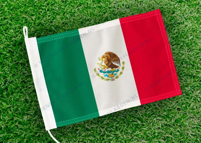 Caravan vlaggetje Mexico Bootvlag