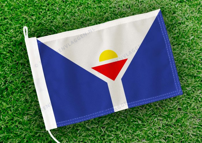 Caravan vlaggetje Sint-Maarten Bootvlag