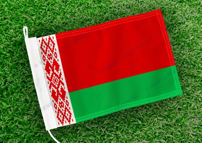 Caravan vlaggetje Wit-Rusland Bootvlag
