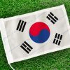 Caravan vlaggetje Zuid-Korea Bootvlag