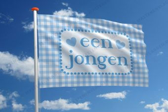 Geboortevlag: Een jongen