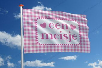 Geboortevlag: Een meisje