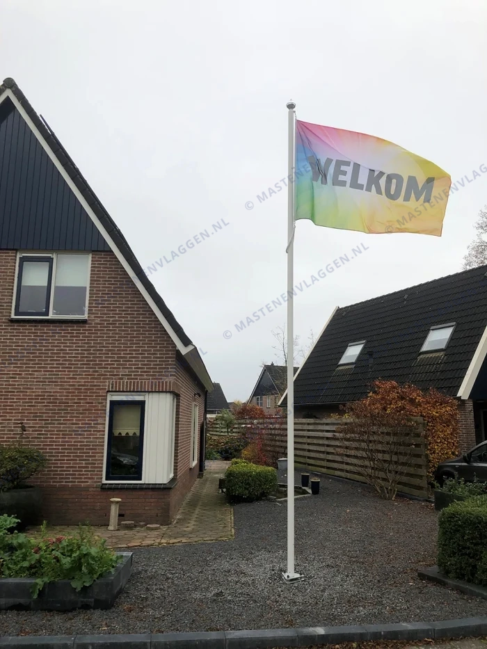 Welkomstvlag: Welkom