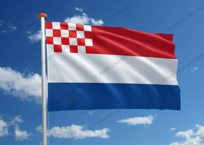 Bootvlag Noord-Brabant Nederland