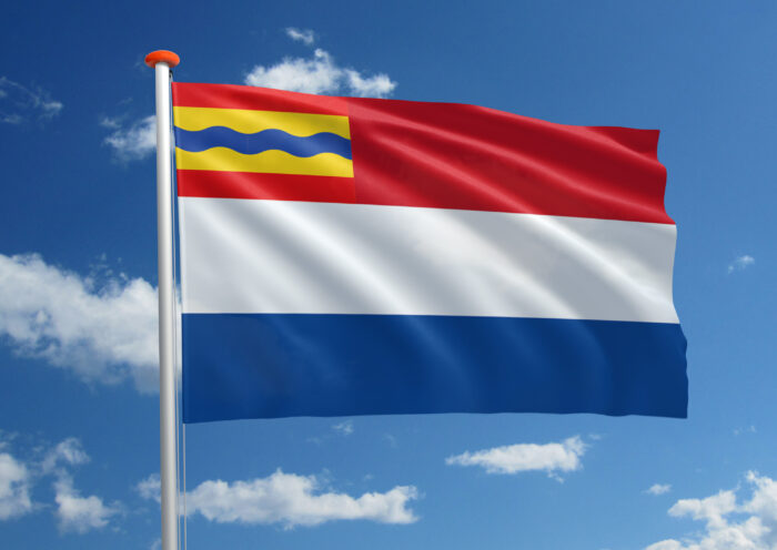 Bootvlag Overijssel Nederland