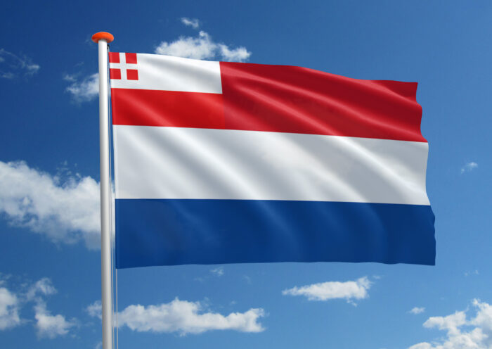 Bootvlag Utrecht Nederland