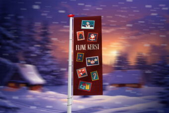 Banier kerst