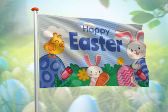Vlag Pasen Paasvlag
