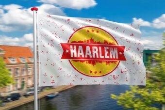 Vlag Haarlem Skyline
