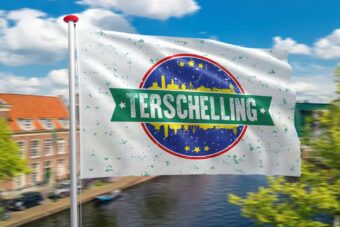 Vlag Terschelling Skyline