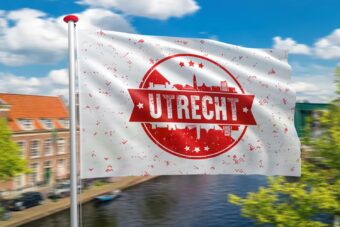 Vlag Utrecht Skyline