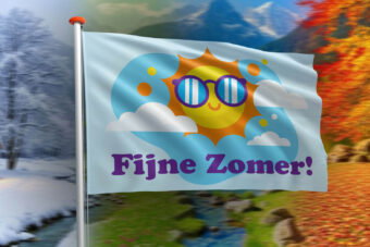 Zomer vlag