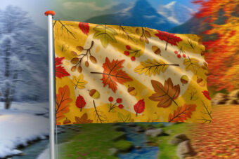 Herfst vlag