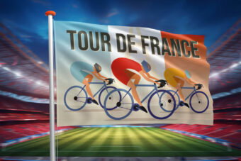 Vlag Wielrennen Tour de France