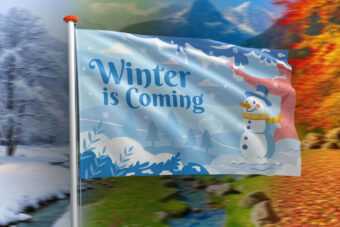 Winter vlag