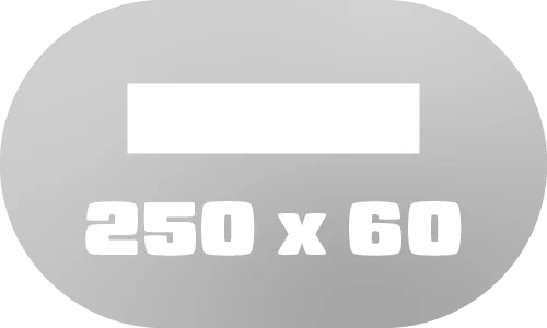 250 x 60 cm
