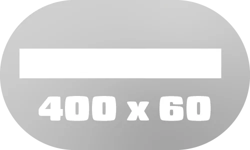 400 x 60 cm