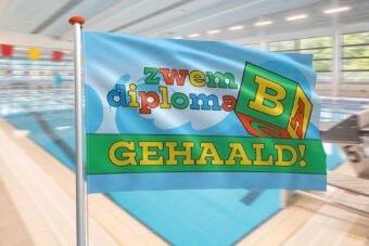 Zwemdiplomavlag B